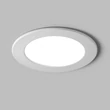 Spot incastrabil pentru baie Maytoni STOCKTON plastic, alb, LED, 3000K-6000K, 18W, 1880lm, IP44 - DL017-6-L18W3-4-6K