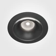 Spot incastrabil Maytoni YIN metal, negru, LED, 4000K, 12W, 830lm - DL031-L12W4K-B