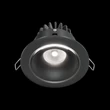 Spot incastrabil Maytoni YIN metal, negru, LED, 4000K, 12W, 830lm - DL031-L12W4K-B