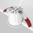 Spot incastrabil Maytoni ALFA metal, alb, negru, LED, 10W, 2700K, 500Lm - DL043-01-10W2.7K-RD-WB-DE