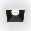 Spot incastrabil Maytoni Alfa LED metal, plastic, alb, negru, LED, 3000K, 10W, 450lm - DL043-01-10W3K-D-SQ-WB