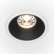 Spot incastrabil Maytoni Alfa LED metal, plastic, alb, negru, LED, 3000K, 15W, 1050lm - DL043-01-15W3K-D-RD-WB