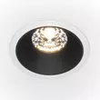 Spot incastrabil Maytoni Alfa LED metal, plastic, alb, negru, LED, 4000K, 15W, 1150lm - DL043-01-15W4K-D-RD-WB