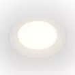 Spot incastrabil Maytoni Okno metal, alb, LED, 4000K, 24W, 1800lm - DL053-24W4K-W