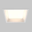 Spot incastrabil pentru baie Maytoni OKNO metal, plastic, alb, LED, 3000K-6000K, 18W, 1420lm, IP44 - DL056-18W3-4-6K-W