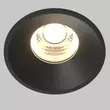 Spot incastrabil Maytoni ROUND metal, negru, LED, 3000K, 7W, 450lm - DL058-7W3K-B