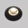 Spot incastrabil Maytoni ROUND metal, negru, LED, 3000K, 7W, 450lm - DL058-7W3K-TRS-B