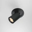 Spot incastrabil Maytoni HIDDEN metal, plastic, negru, LED, 3000K, 10W, 760lm - DL095-01-10W3K-B