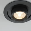 Spot incastrabil Maytoni HIDDEN metal, plastic, negru, LED, 3000K, 10W, 760lm - DL095-01-10W3K-B