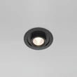 Spot incastrabil Maytoni HIDDEN metal, plastic, negru, LED, 3000K, 10W, 760lm - DL095-01-10W3K-B