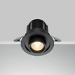 Spot incastrabil Maytoni HIDDEN metal, plastic, negru, LED, 3000K, 10W, 760lm - DL095-01-10W3K-B