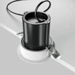 Spot incastrabil Maytoni HIDDEN metal, plastic, alb, LED, 3000K, 10W, 780lm - DL095-01-10W3K-W