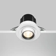 Spot incastrabil Maytoni HIDDEN metal, plastic, alb, LED, 3000K, 10W, 780lm - DL095-01-10W3K-W