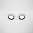 Spot incastrabil Maytoni HIDDEN metal, plastic, alb, LED, 3000K, 20W, 1450lm - DL095-02-10W3K-W