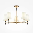 Candelabru Maytoni ZARAGOZA textil alb 5x E14 - H001CL-05BS