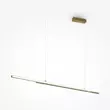 Pendul Maytoni HALO metal, alama, LED, 4000K, 48W, 2200lm - MOD005PL-L36BSK