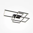 Plafoniera Maytoni LINE metal-acril negru 1x LED - MOD015CL-L80B