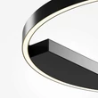Plafoniera Maytoni RIM metal, sticla, negru, alb, LED, CCT,  35W - MOD058CL-L35BK