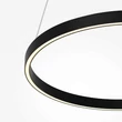 Pendul Maytoni RIM metal, plastic, negru, alb, LED, CCT, 36W - MOD058PL-L32BK
