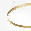 Pendul Maytoni RIM metal, plastic, alama, alb, LED, 51W, CCT - MOD058PL-L42BSK