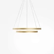 Pendul Maytoni RIM metal, plastic, alama, alb, LED, 83W, CCT - MOD058PL-L74BSK
