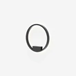 Aplica de perete Maytoni RIM metal, plastic, negru, alb, LED, 23W, CCT - MOD058WL-L25BK