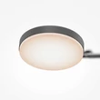 Plafoniera Maytoni FAD metal, acril, negru, alb, LED, 15W, 3000K, 800 Lm - MOD070CL-L15B3K1