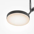 Plafoniera Maytoni FAD metal, acril, negru, alb, LED, 8W, 3000K, 500 Lm - MOD070CL-L8B3K
