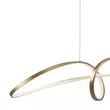 Pendul Maytoni Curve metal, auriu, LED, 4000K, 42W, 2800lm - MOD156PL-L52G4K