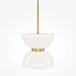 Pendul Maytoni KYOTO metal, sticla, auriu, alb, LED, 3000K, 11W, 1300lm - MOD178PL-L11G3K