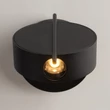 Aplica de perete Maytoni NUANCE metal, negru, LED, 3000K, 4W, 200lm - MOD180WL-L4B3K