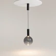 Pendul Maytoni NEBULA metal, sticla, negru, fumuriu, LED, 3000K, 6W, 700lm - MOD182PL-L6B3K