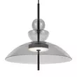 Pendul Maytoni BANGKOK metal, sticla, negru, transparent, LED, 3000K, 12W, 1200lm - MOD185PL-L11B3K3