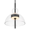 Pendul Maytoni BANGKOK metal, sticla, negru, transparent, LED, 3000K, 12W, 1200lm - MOD185PL-L6B3K1