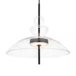 Pendul Maytoni BANGKOK metal, sticla, negru, transparent, LED, 3000K, 12W, 1200lm - MOD185PL-L6B3K3