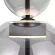 Pendul Maytoni BANGKOK metal, sticla, negru, fumuriu, LED, 3000K, 12W, 1200lm - MOD185PL-L6B3K5