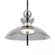 Pendul Maytoni BANGKOK metal, sticla, negru, fumuriu, LED, 3000K, 12W, 1200lm - MOD185PL-L6B3K6