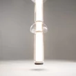 Pendul Maytoni COSMO metal, sticla, negru, transparent, LED, 3000K, 39W, 4800lm - MOD210PL-L39B3K