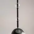 Pendul Maytoni ROS metal, sticla, negru, transparent, GU10 - MOD227PL-01B