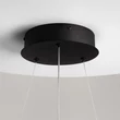 Pendul Maytoni CURVE metal, negru, LED, 3000K-4000K, 31W, 1600lm - MOD242PL-L33BK