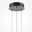 Pendul Maytoni HALO metal, negru, LED, 3000K-4000K, 40W, 1500lm - MOD247PL-L49BK