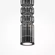 Pendul Maytoni ORDO metal, sticla, negru, LED, 3000K, 8W, 920lm - MOD272PL-L12B3K
