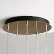 Pendul Maytoni DROP metal, sticla, auriu, LED, 3000K, 80W, 9300lm - MOD273PL-L80G3K