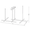 Pendul Maytoni RADIANCE metal, auriu, LED, 3000K, 50W, 2150lm - MOD278PL-L50G3K