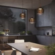 Veioza Maytoni SPIRITO metal, sticla, auriu, chihlimbar, LED, 18W, 3000K, 820 Lm - MOD286TL-L18G3K