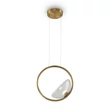 Pendul Maytoni LUNARE metal, sticla, alama, transparent, LED, 3000K, 5W, 450lm - MOD327PL-L5BS3K