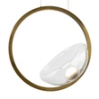 Pendul Maytoni LUNARE metal, sticla, alama, transparent, LED, 3000K, 5W, 450lm - MOD327PL-L5BS3K