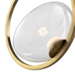 Pendul Maytoni LUNARE metal, sticla, alama, transparent, LED, 3000K, 5W, 450lm - MOD327PL-L5BS3K