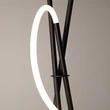 Lampadar Maytoni CROCHET metal, plastic, negru, LED, 36W, 3000K, 2500 Lm - MOD369FL-L36B3K