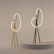 Lampadar Maytoni CROCHET metal, plastic, alama, LED, 36W, 3000K, 2500 Lm - MOD369FL-L36BS3K